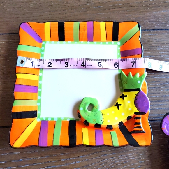 Vintage TII Collections Witch Hat/Shoe Decorative Plates - Picture 9 of 10